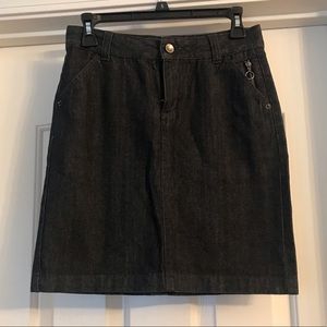 Faded Glory jeans skirt, size 12